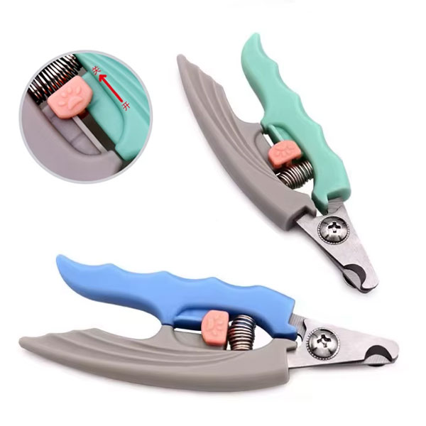 ناخن گیر سگ و گربه مدل دسته دو رنگ