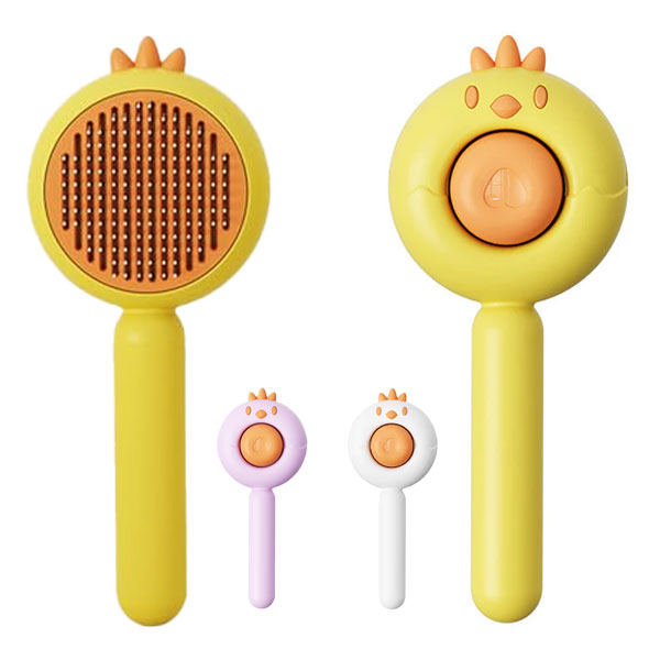 برس سگ و گربه با دکمه تخلیه مدل جوجو