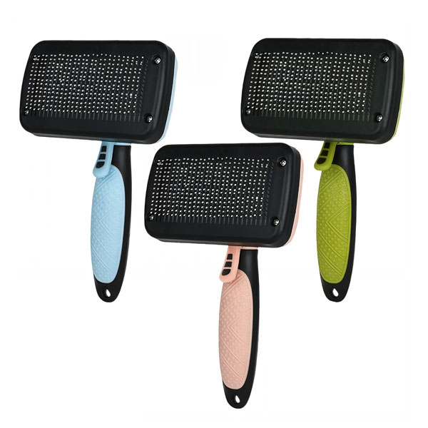 برس سگ و گربه با دکمه تخلیه مدل ONE-BUTTON