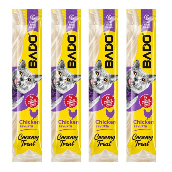 بستنی گربه بادو طعم مرغ