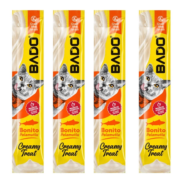 بستنی گربه بادو طعم ماهی بونیتو