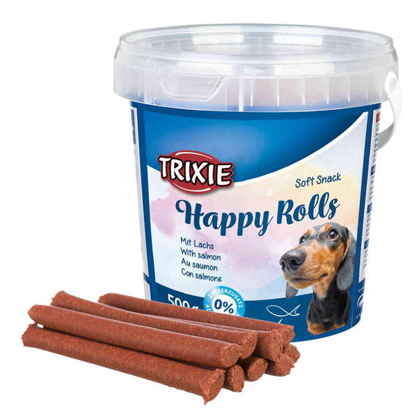 تشویقی سطلی سگ تریکسی مدل Happy Rolls