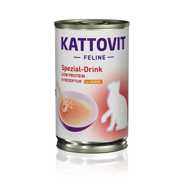 کنسرو سوپی گربه مدل رنال کاتوویت طعم مرغ