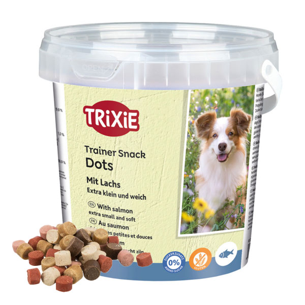 تشویقی سطلی سگ تریکسی مدل Dots