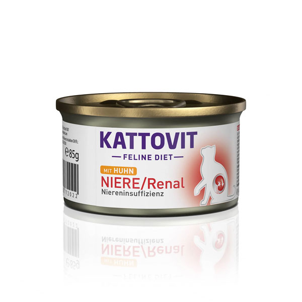 کنسرو گربه مدل رنال کاتوویت طعم مرغ