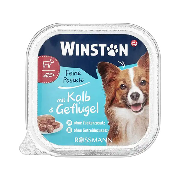 ووم سگ وینستون طعم گوشت گوساله و مرغ