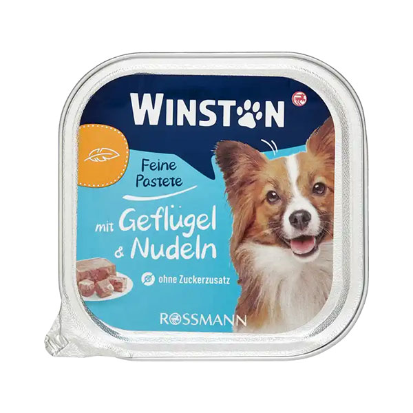 ووم سگ وینستون طعم مرغ و پاستا