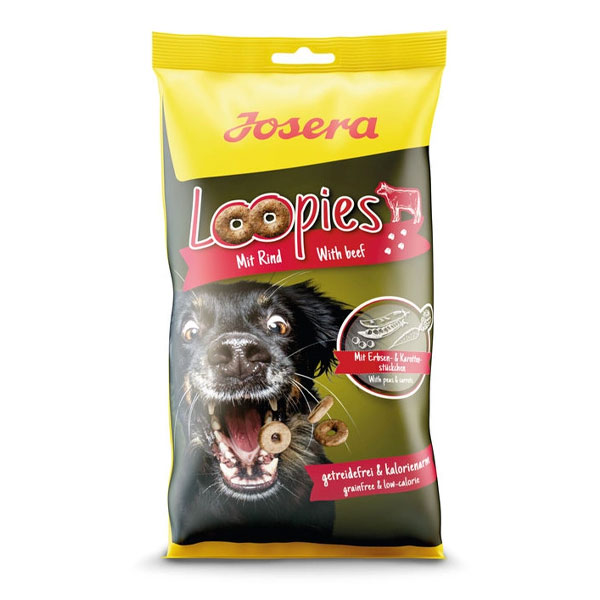 تشویقی سگ جوسرا مدل Loopise طعم گوشت گاو