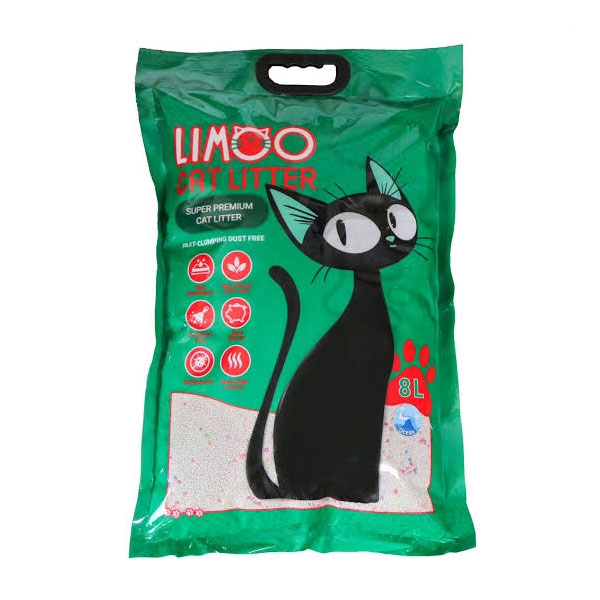 خاک گربه لیمو مدل گرانول سوپر پلاس سبز