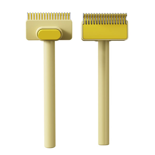 شانه گره باز کن مدل شن کش با دکمه تخلیه