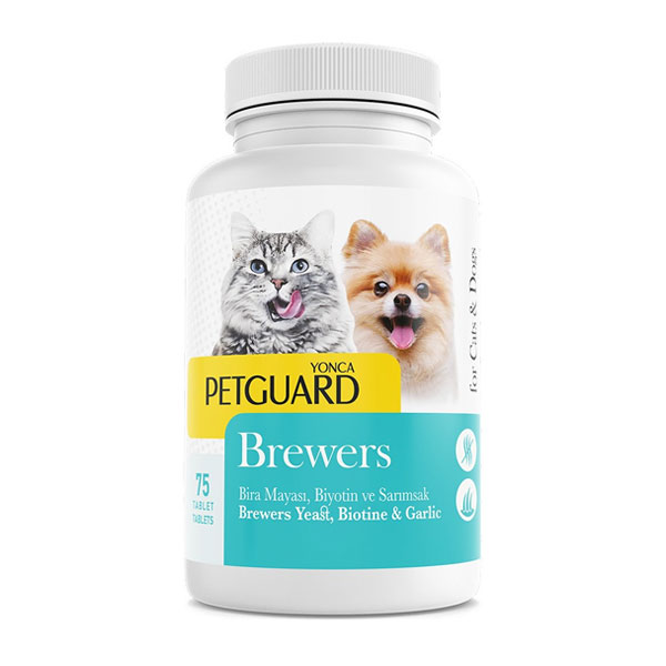 قرص کاهش ریزش مو سگ و گربه پت گارد