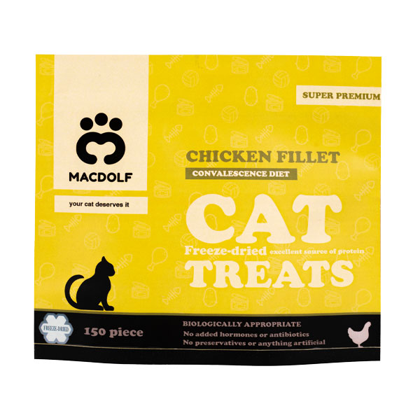 تشویقی گربه مکدلف مدل مرغ فریز دراید