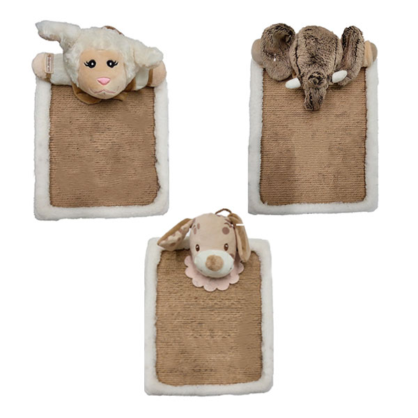 اسکرچر گربه مدل مستطیلی عروسکی