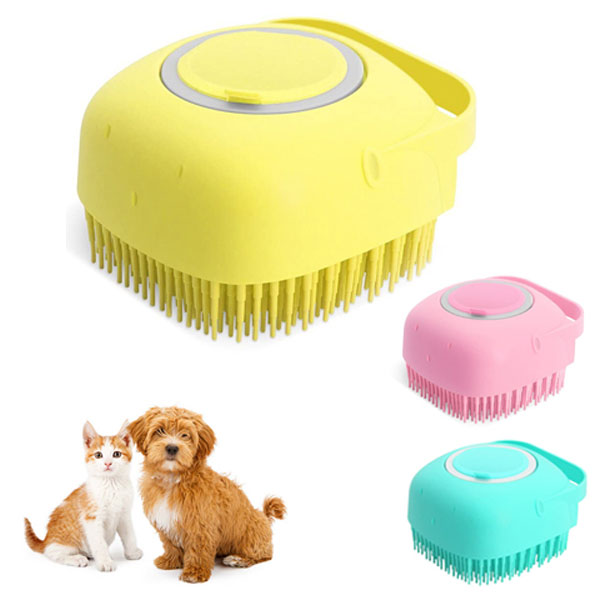 برس حمام سیلیکونی مخصوص سگ و گربه