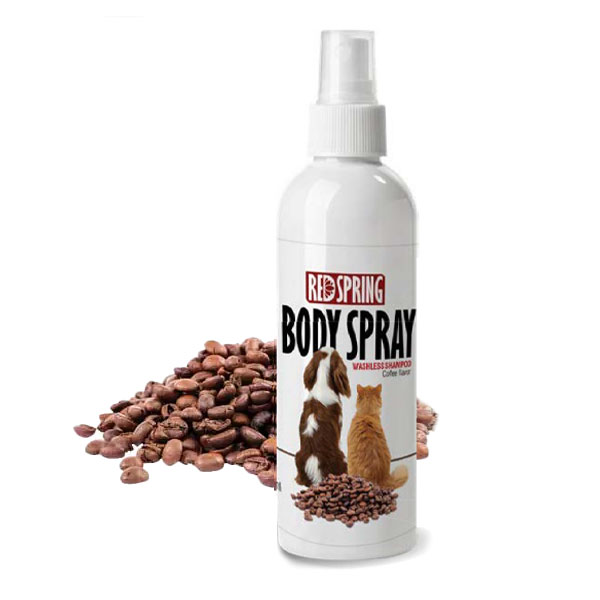 اسپری نانو ضد عفونی کننده و شامپو خشک با رایحه قهوه رد اسپرینگ