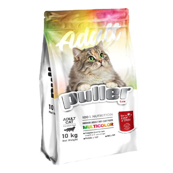 غذای خشک گربه بالغ مولتی کالر پولر