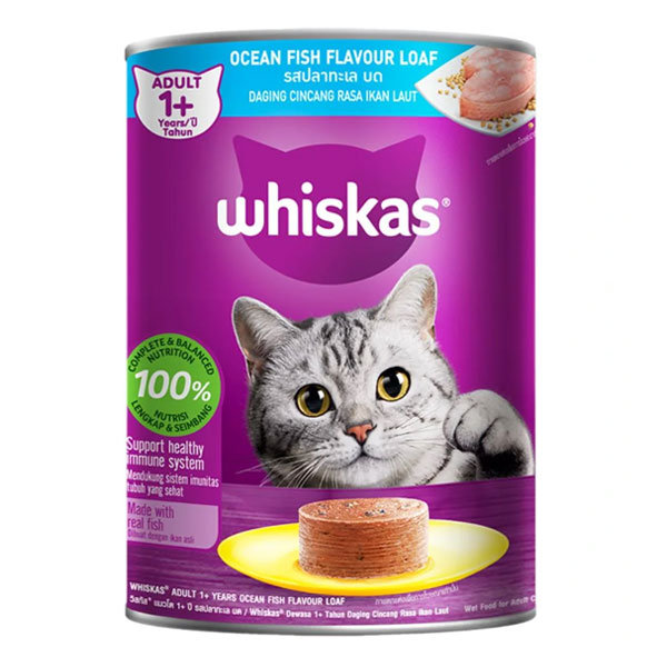 کنسرو پته گربه ویسکاس طعم ماهی اقیانوسی