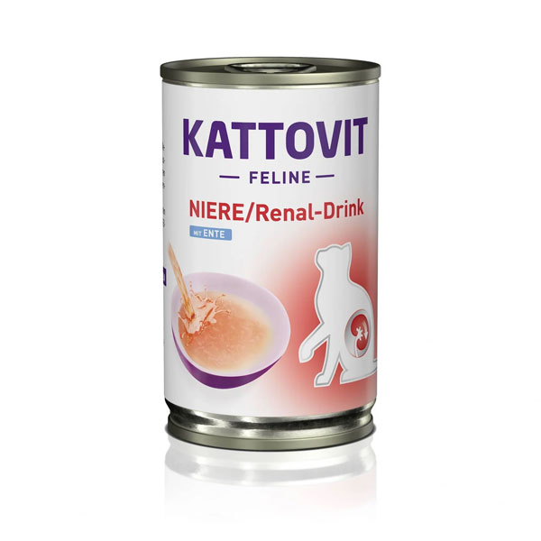 کنسرو سوپی گربه مدل رنال کاتوویت طعم اردک