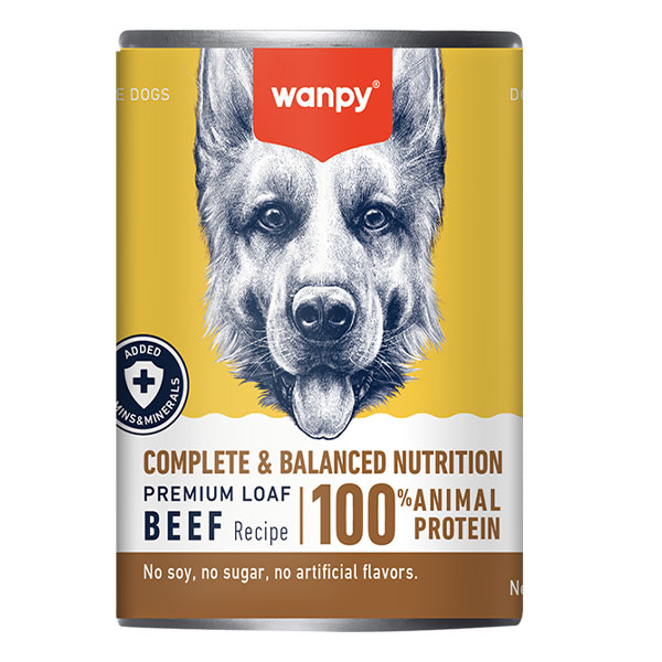 کنسرو سوپر پریمیوم سگ ونپی طعم گوشت