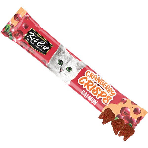 تشویقی کرنبری چیپسی گربه کیت کت با طعم سالمون