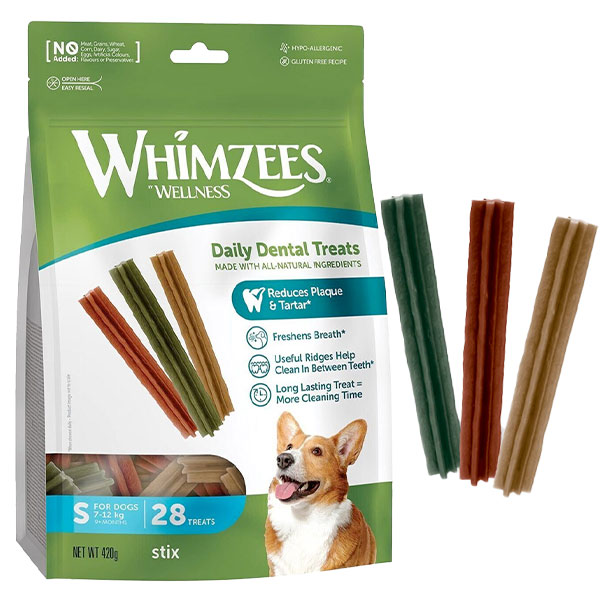 تشویقی دنتال سگ مدل Dentanl Stix Small ویمزیس