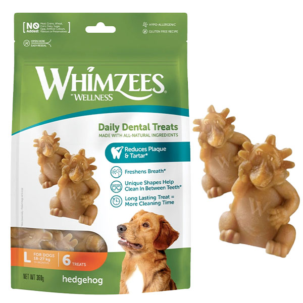 تشویقی دنتال سگ مدل Hedgehog Large ویمزیس