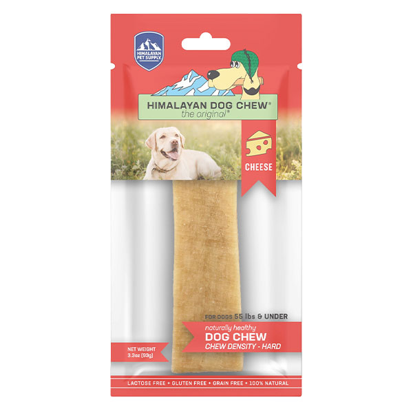 تشویقی جویدنی سگ با طعم پنیر مدل Chew Cheese-Large هیمالین