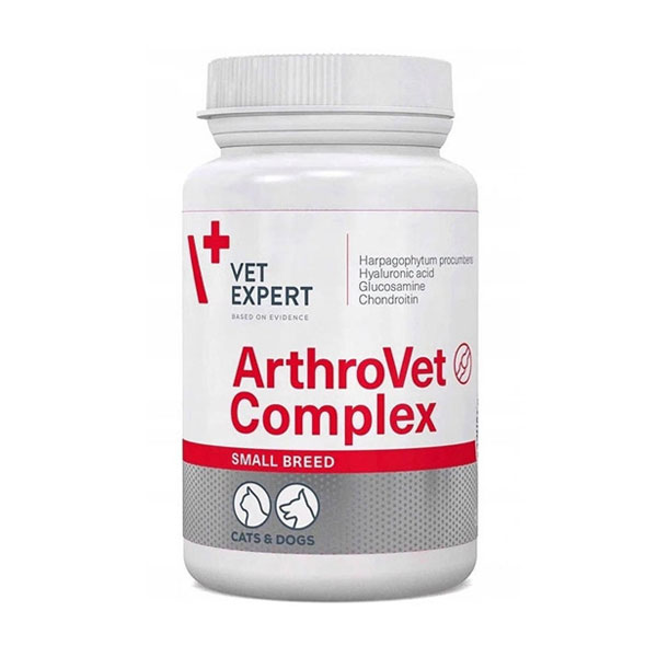 قرص مکمل مفاصل سگ و گربه مدل Arthrovet SB وت اکسپرت مناسب نژاد کوچک