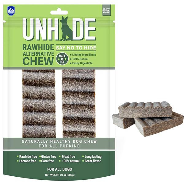 تشویقی سگ مدل Unhide Rawhide Free Chew-Large هیمالین