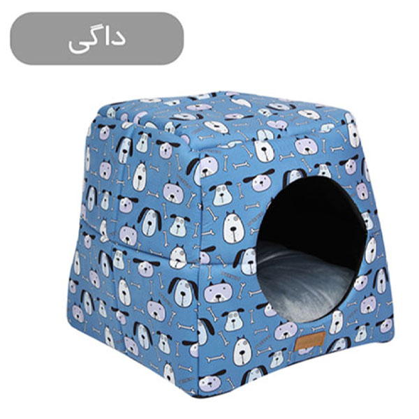 لانه 3 کاره مخصوص حیوانات مدل کیوب