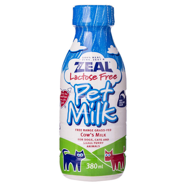 شیر بدون لاکتوز مخصوص سگ و گربه ZEAL