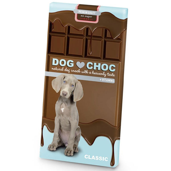 تشویقی مدادی شکلاتی سگ Dog Choc طعم کلاسیک